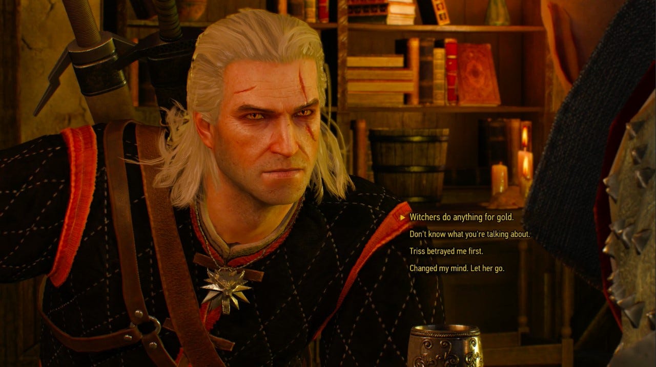 Story-driven game world