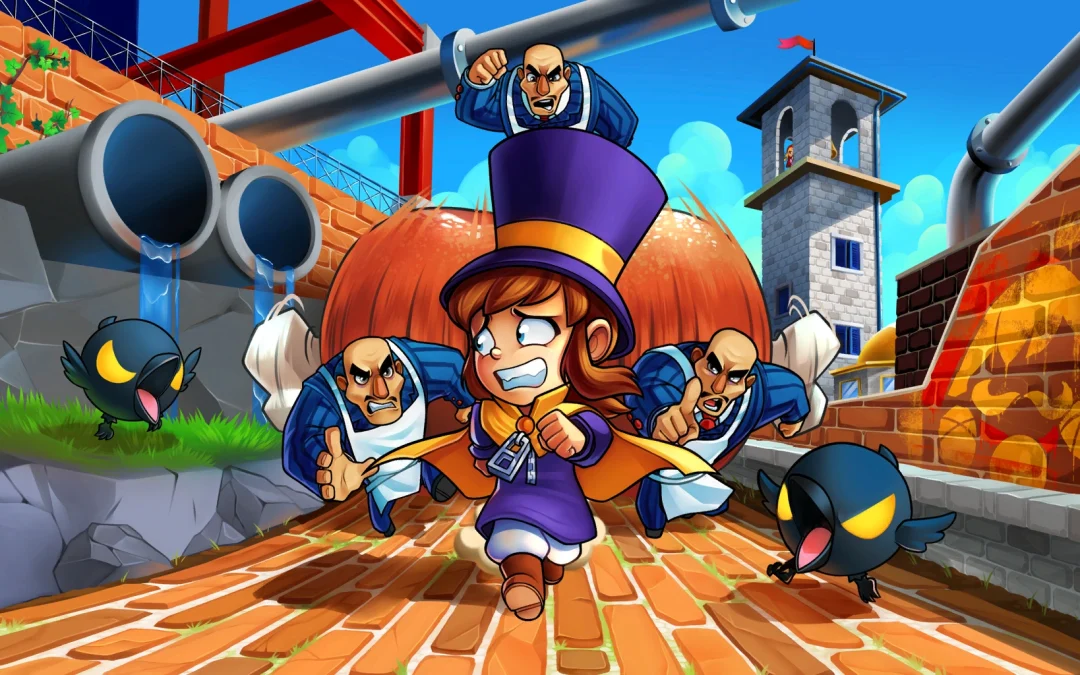 Pixel art game scene